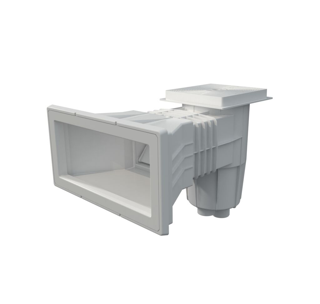 01464 | Skimmer with square cover - for liner pools