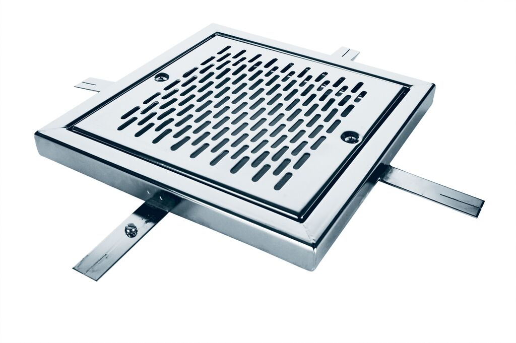 30766 | AISI-316L - 400x400 mm - Max.Rec. 83 m³/h (0,5 m/s)