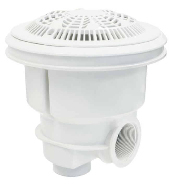 56383 | Rejilla antivortex sin insertos - Blanco