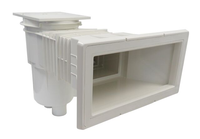 Skimmer with extended throat - for concrete pools photo