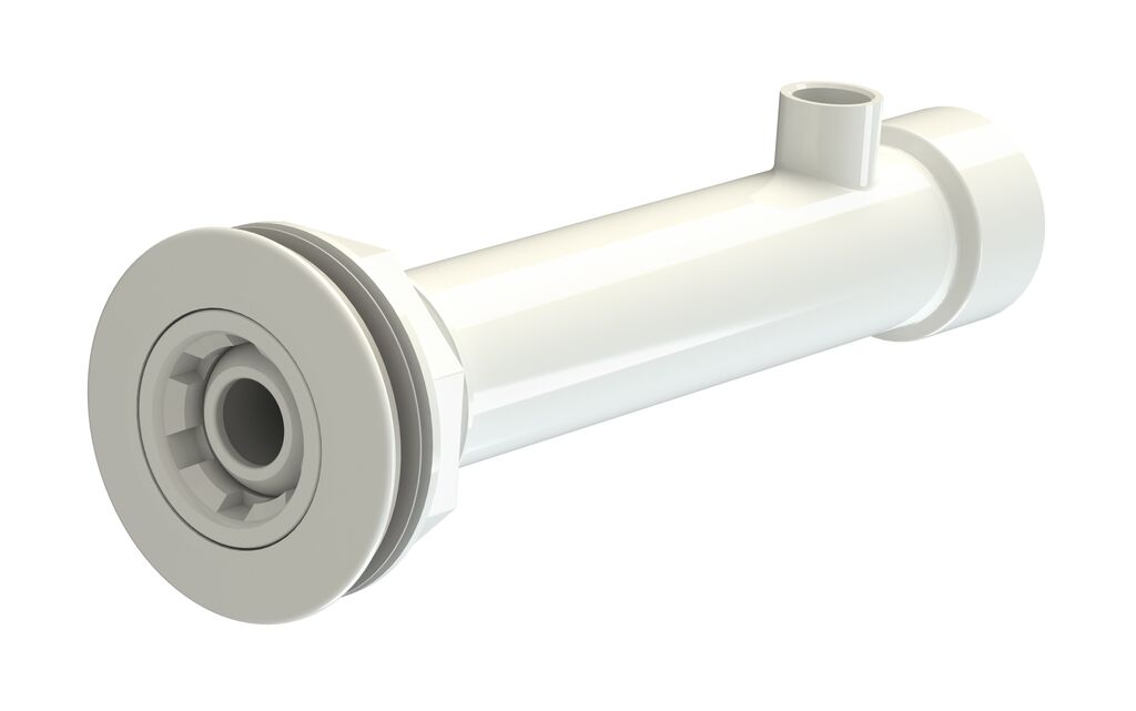 32385 | Para piscinas prefabricadas con liner - pasamuro 275 mm - Blanco