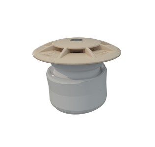 22353 CL 090 | Boquilla de fondo - para piscinas de hormigón - Beige