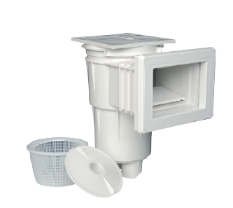 Skimmer with face plate - for concrete pools photo