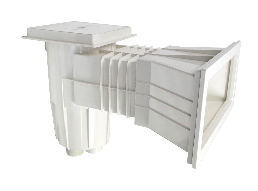34413 | Skimmer com tampa quadrada (sem inserções) - para piscinas de liner.