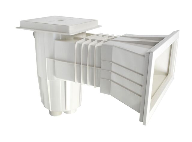 Skimmer com tampa quadrada (sem inserções) - para piscinas de liner. photo