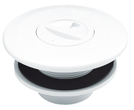 00336 | Rosca exterior 2” - Ø interior 50 mm - Blanco