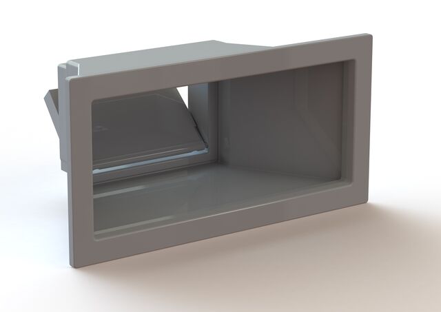 Bainha de entrada para skimmer filtrante e skimmer Panel Protect - cinzento claro photo