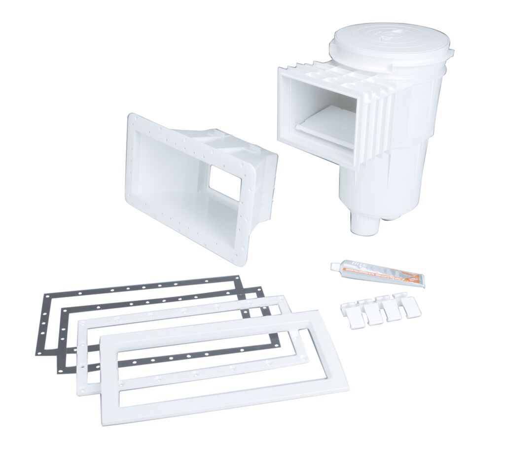 30866 | Skimmer com tampa quadrada - para piscinas de painéis