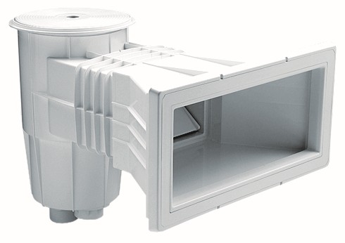 00252 | Skimmer with square cover- for concrete pools