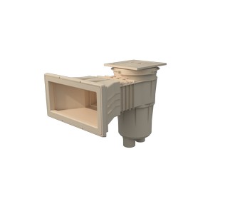 Skimmer - para piscinas con liner- Beige photo