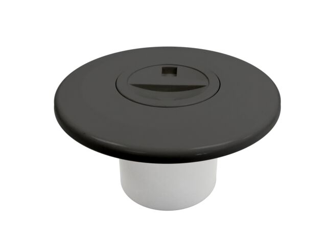 Boquilla de aspiración - para piscinas de hormigón - Antracita photo