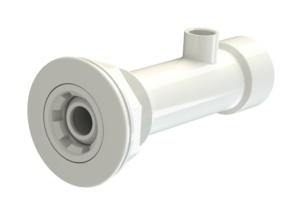 32115 | Para piscinas prefabricadas con liner - pasamuro 195 mm - Blanco